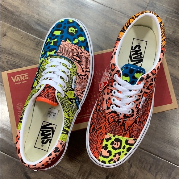 VANS ERA PATCHWORK LEOPARD/SNAKE women’s - Picture 5 of 16